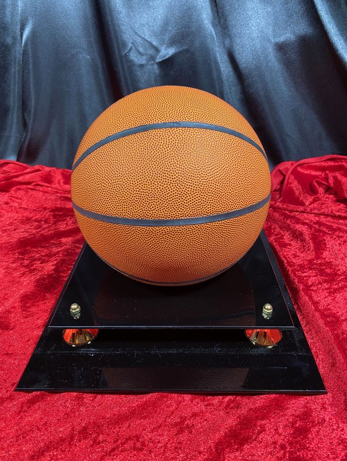 David Robinson NBA Autographed Basketball JSA COA - Image 3