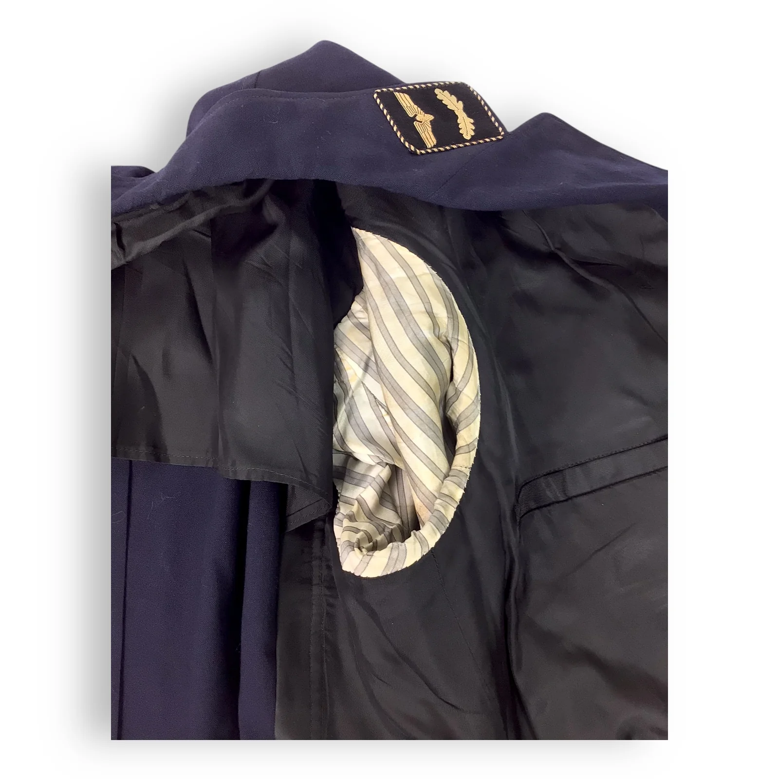 DDR Federal Railroad Officer Jacket w/ Iron Cross – WWII Veteran’s Uniform - Image 9