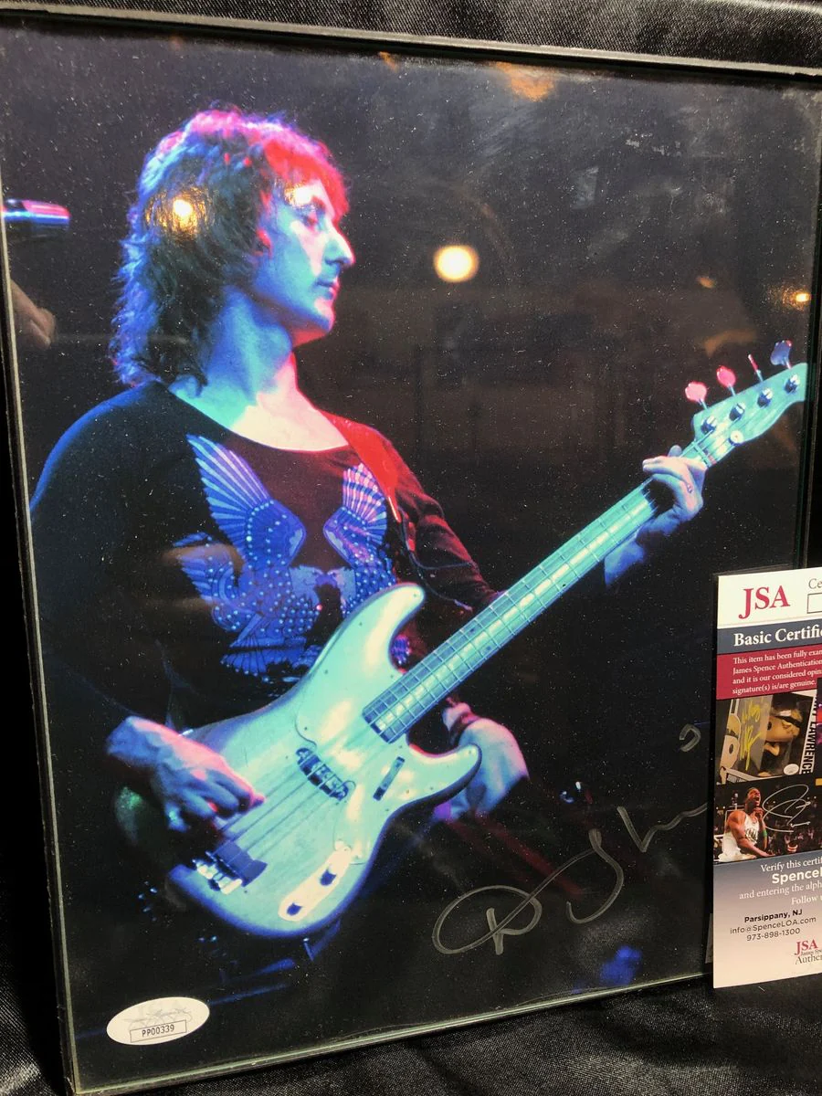 Denny Laine of The Moody Blues and Wings autographed photo w/ JSA Certification - Image 2