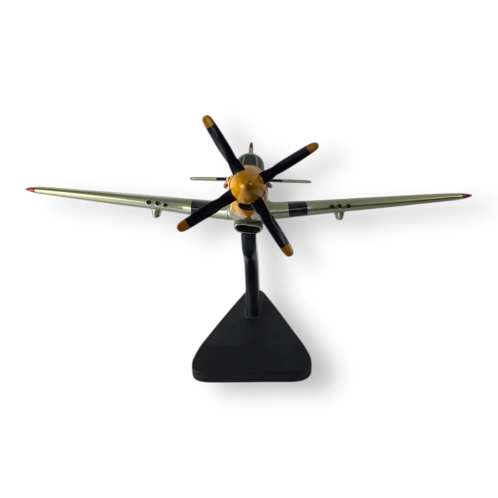 “Detroit Miss” P-47 Thunderbolt Wooden Model Plane - Image 6
