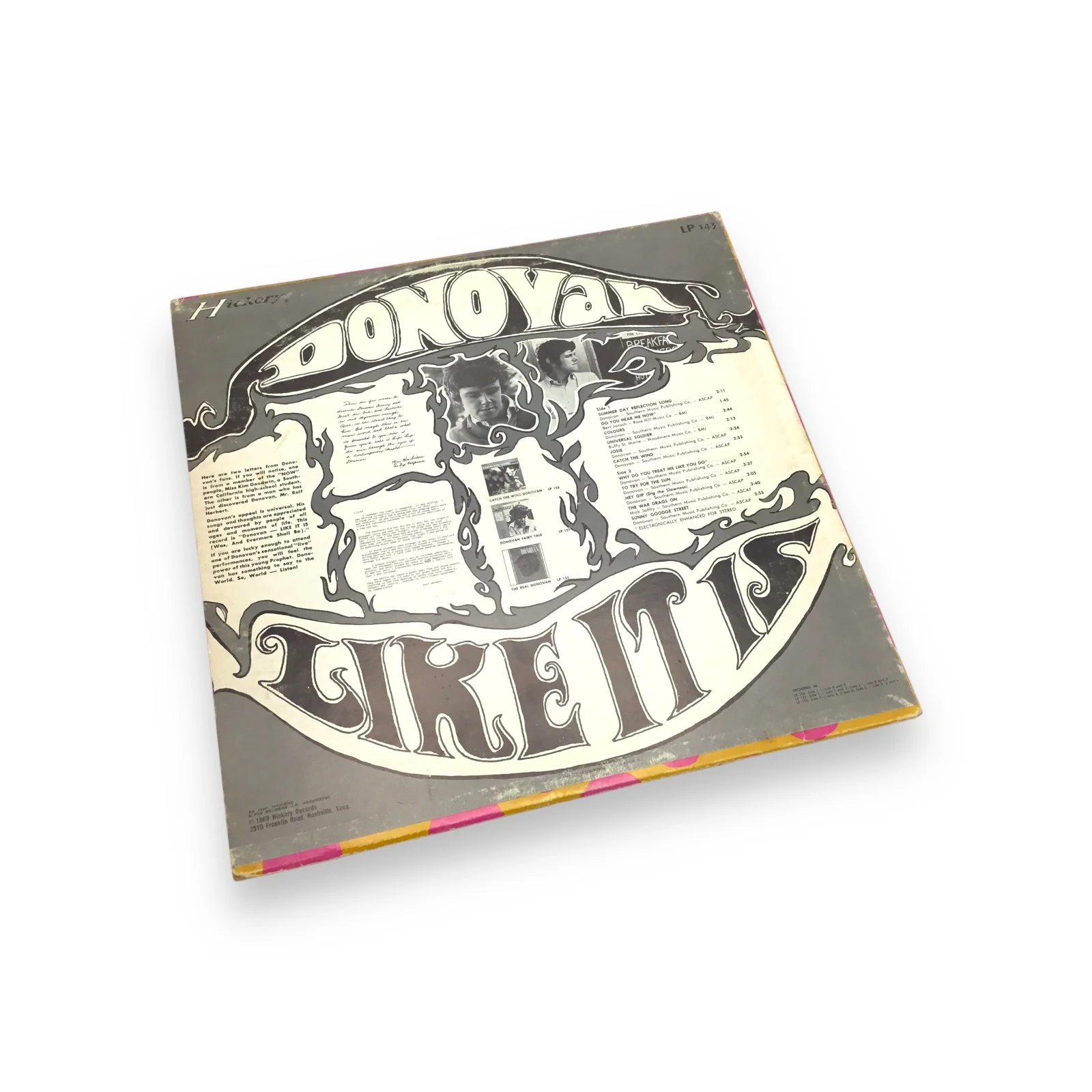 Donovan - Like It Is, Was, & Evermore Shall Be | Preowned Folk Classic - Image 2