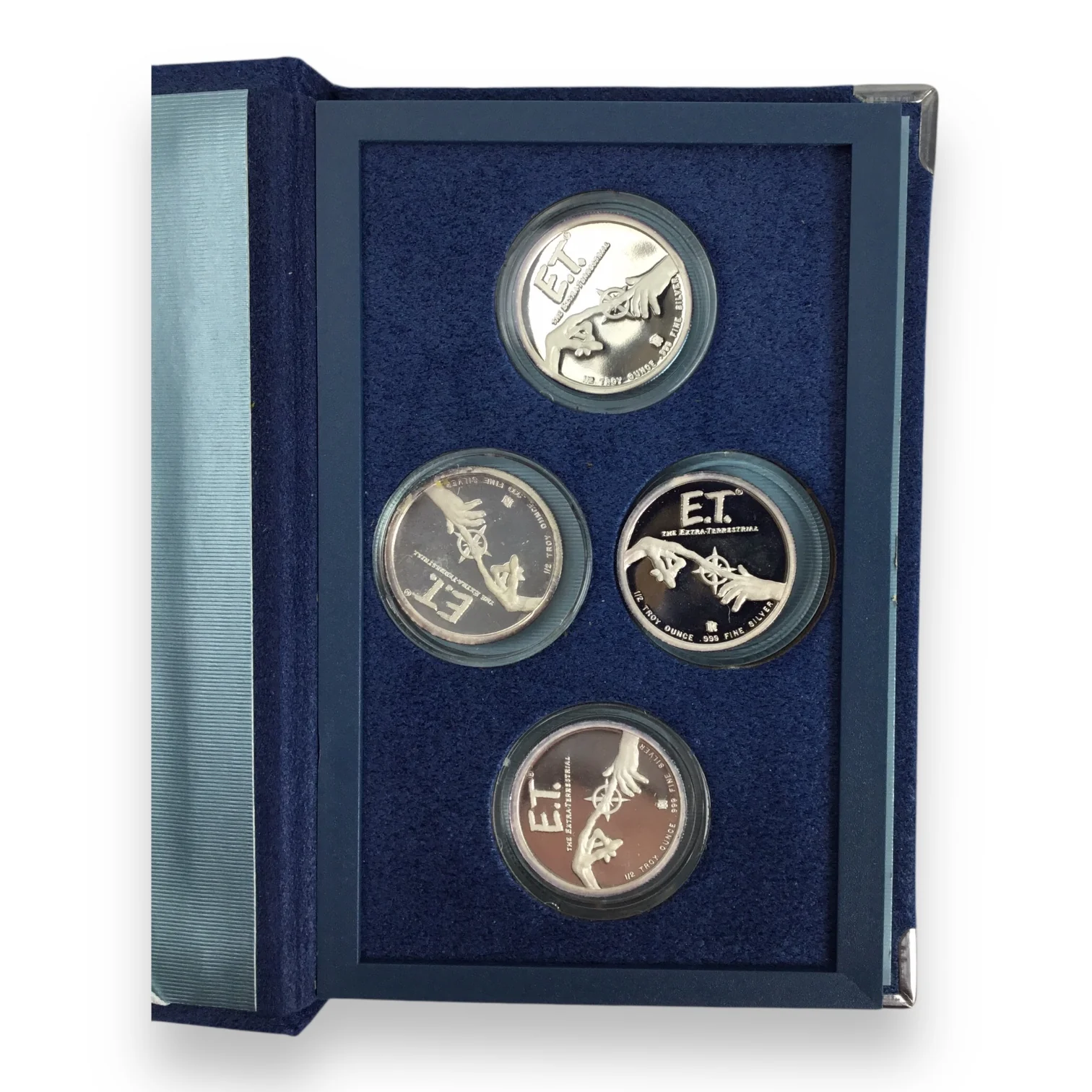 E.T The Extra-Terrestrial Limited Edition Collector Silver Coin Set 1982 with Case - Image 5