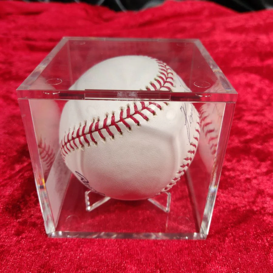 Fergie Jenkins HoF 91 Autographed Certified Baseball in Display Case - Image 3