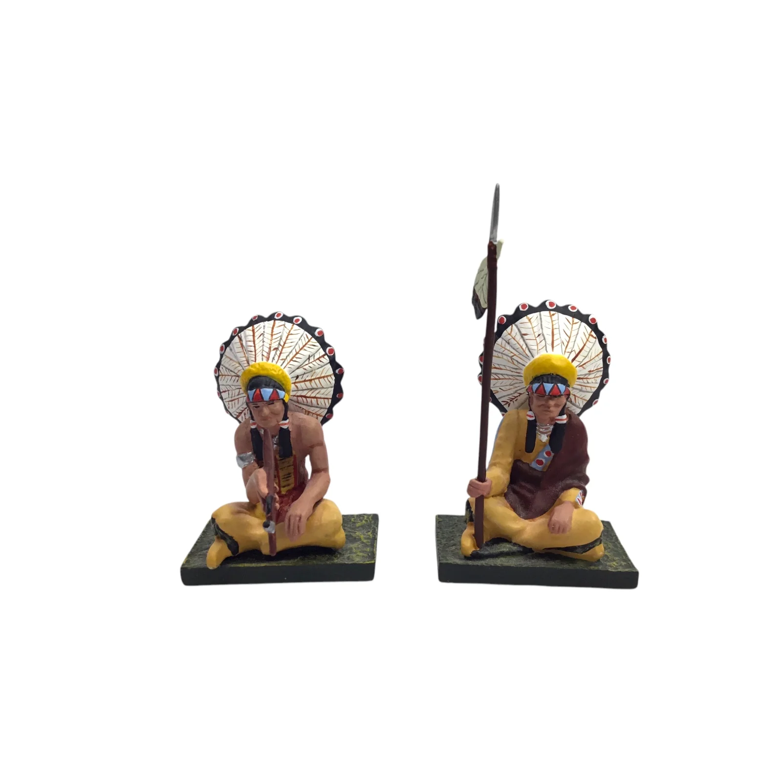 Figarti Miniatures The Artist's Club JU5101 Council Fire & 4 Chiefs Sioux/Plains - Image 11