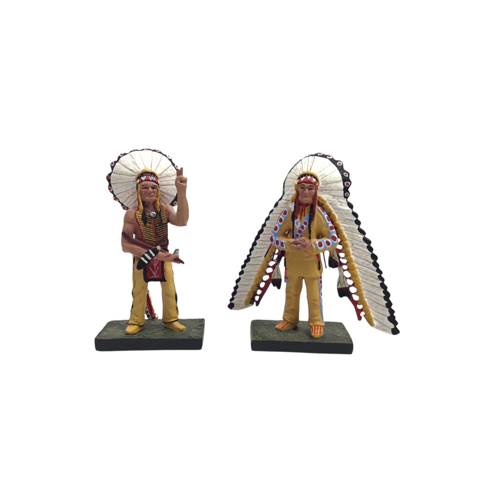 Figarti Miniatures The Artist's Club JU5101 Council Fire & 4 Chiefs Sioux/Plains - Image 12