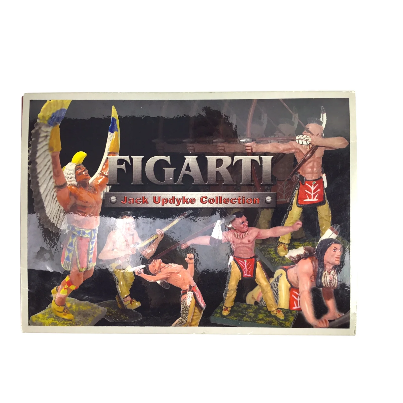 Figarti Miniatures The Artist's Club JU5101 Council Fire & 4 Chiefs Sioux/Plains - Image 6