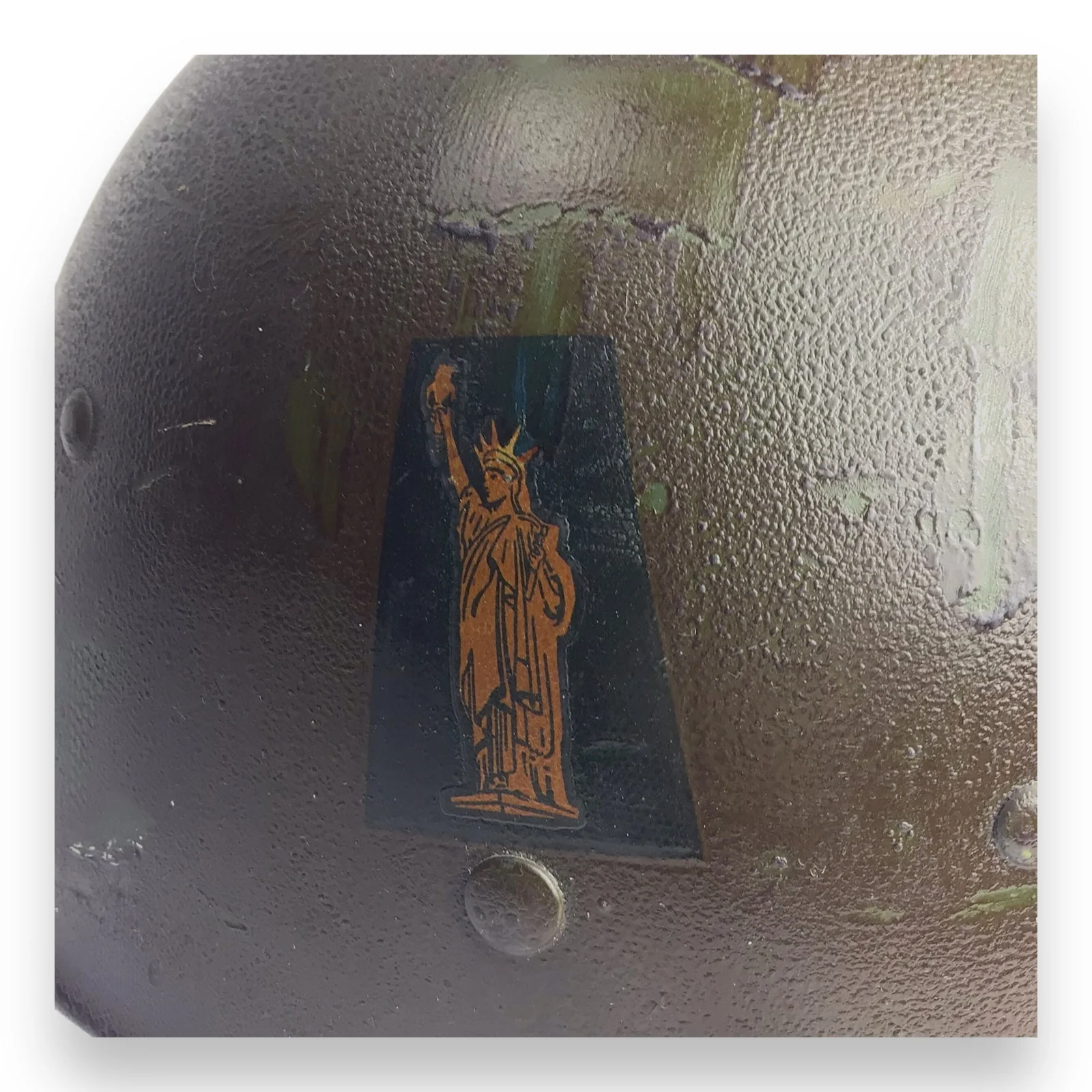 Firestone Combat Helmet Liner - U.S. Major General Osteen (WWII-Korea-Vietnam) - Image 3