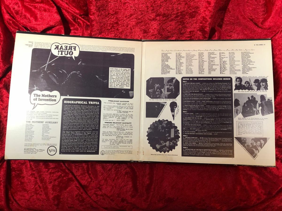 Frank Zappa & Mothers of Invention- Freak Out Double LP - Image 3