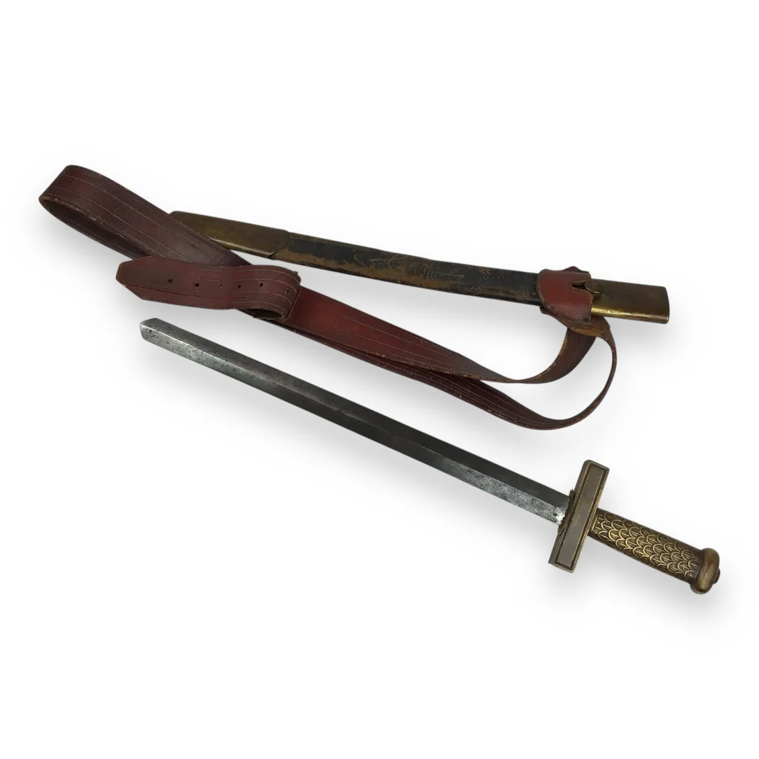 French Model 1794 Sword of the School of Mars w/ Belt and Scabbard - Image 6