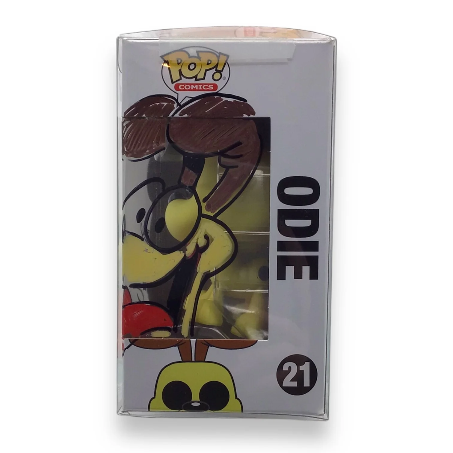 Funko Pop! Comics Odie #21 - Signed by Guy Gilchrist - Image 2