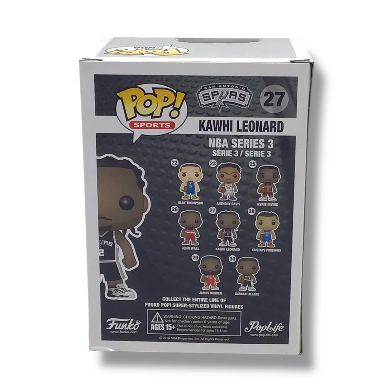 Funko POP! - Kawhi Leonard Figure | Spurs NBA - Image 4
