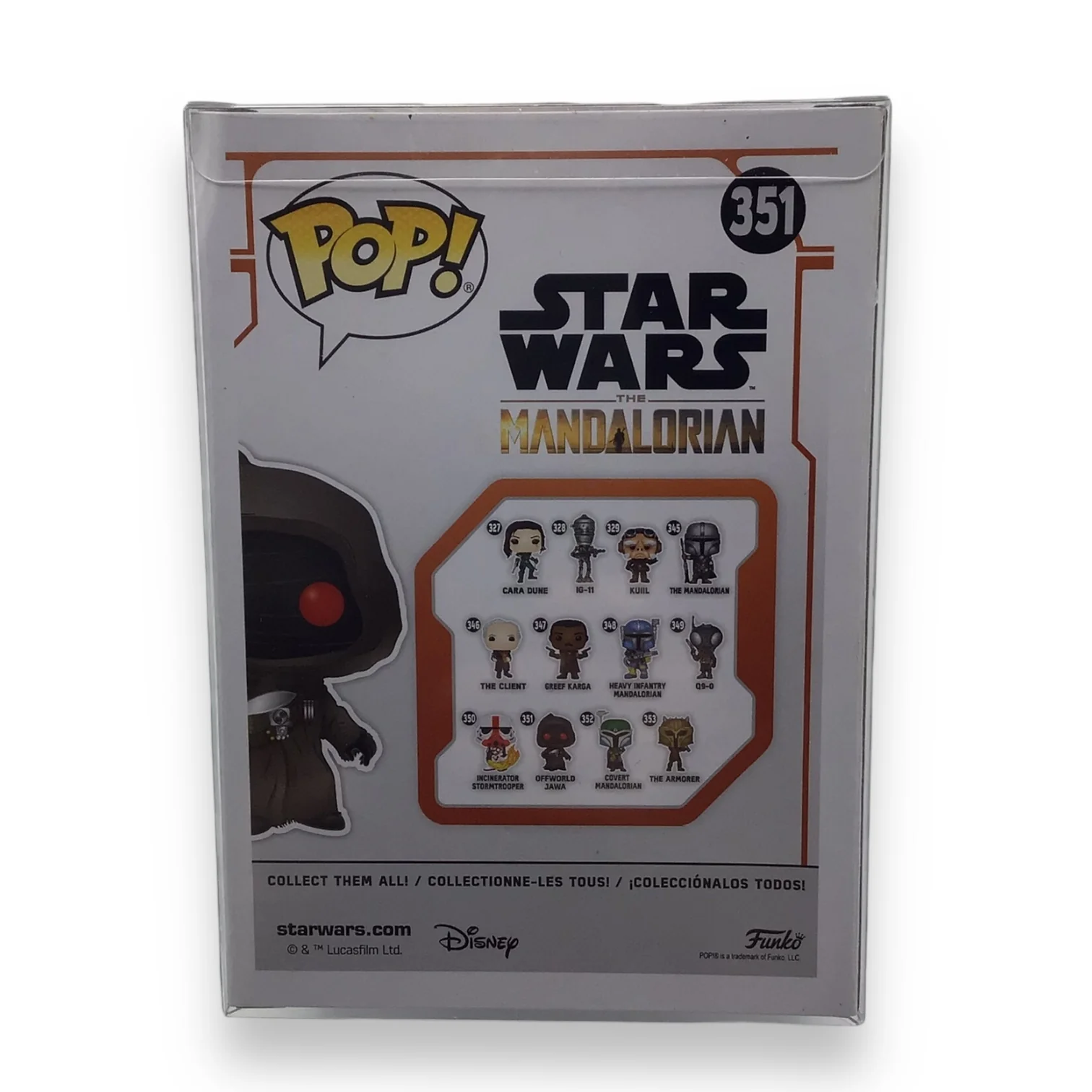 Funko Pop! Star Wars Offworld Jawa #351 - Signed by Susanna Malak - Image 2