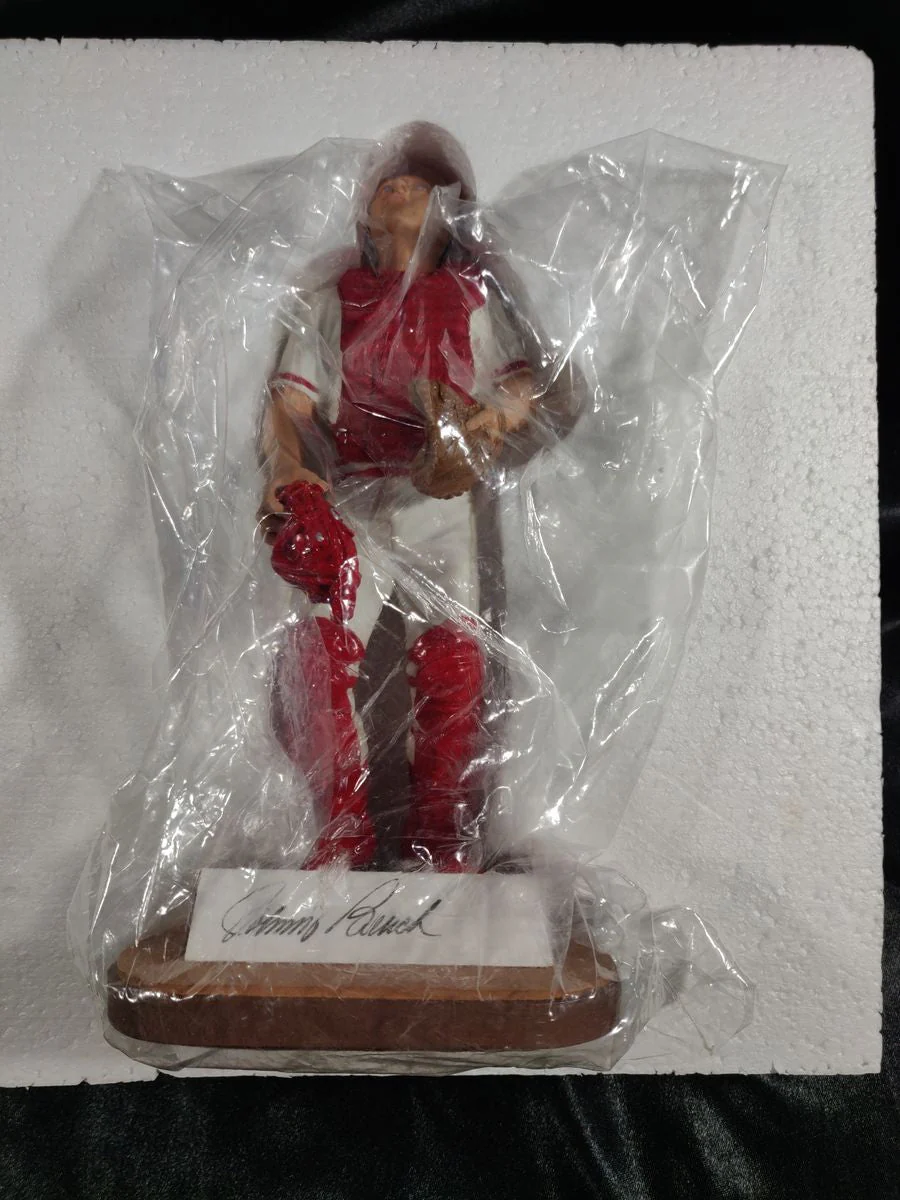Gartlan Johnny Bench Autographed Cold Cast Baseball Figure #1747/1989 Certified - Image 11