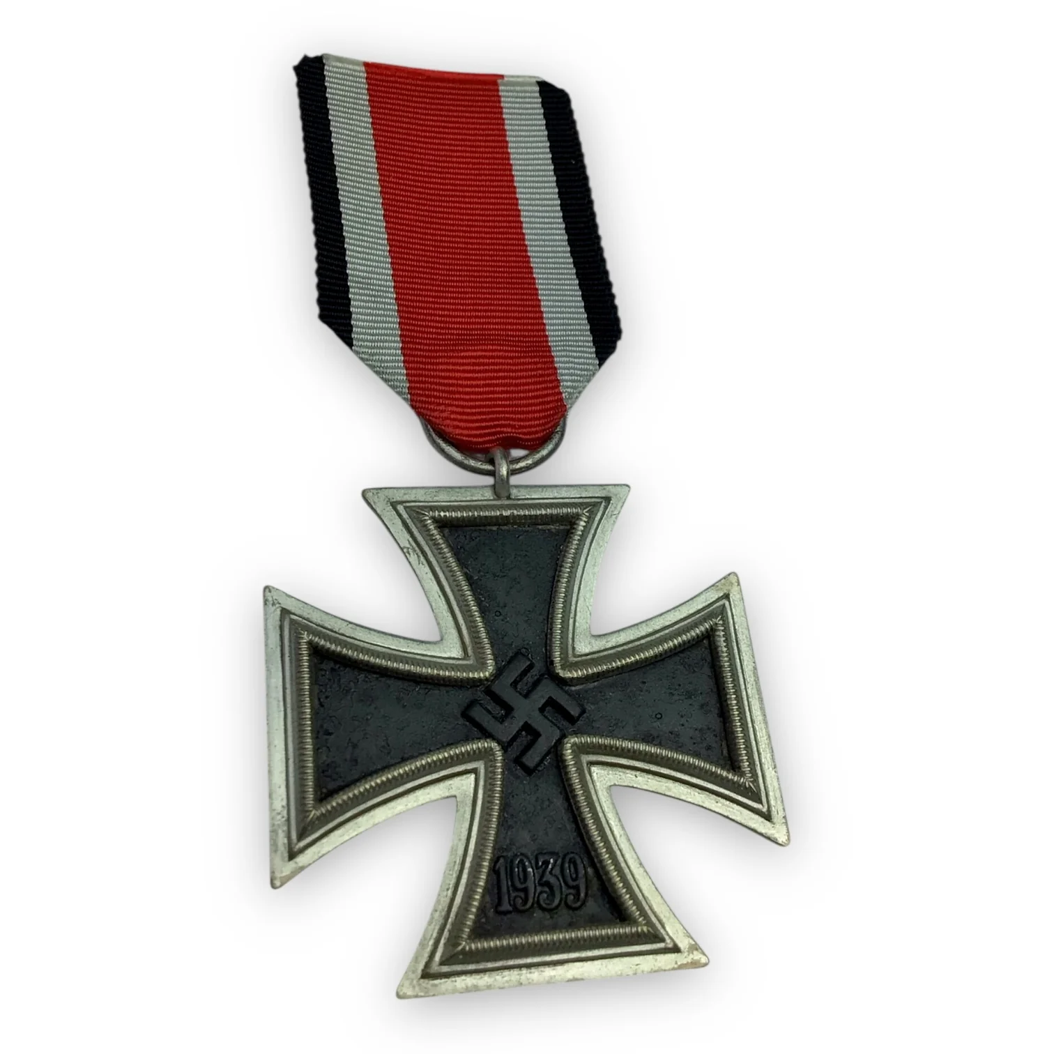 German WW2 Iron Cross Second Class - EK2 with Ribbon - Image 2