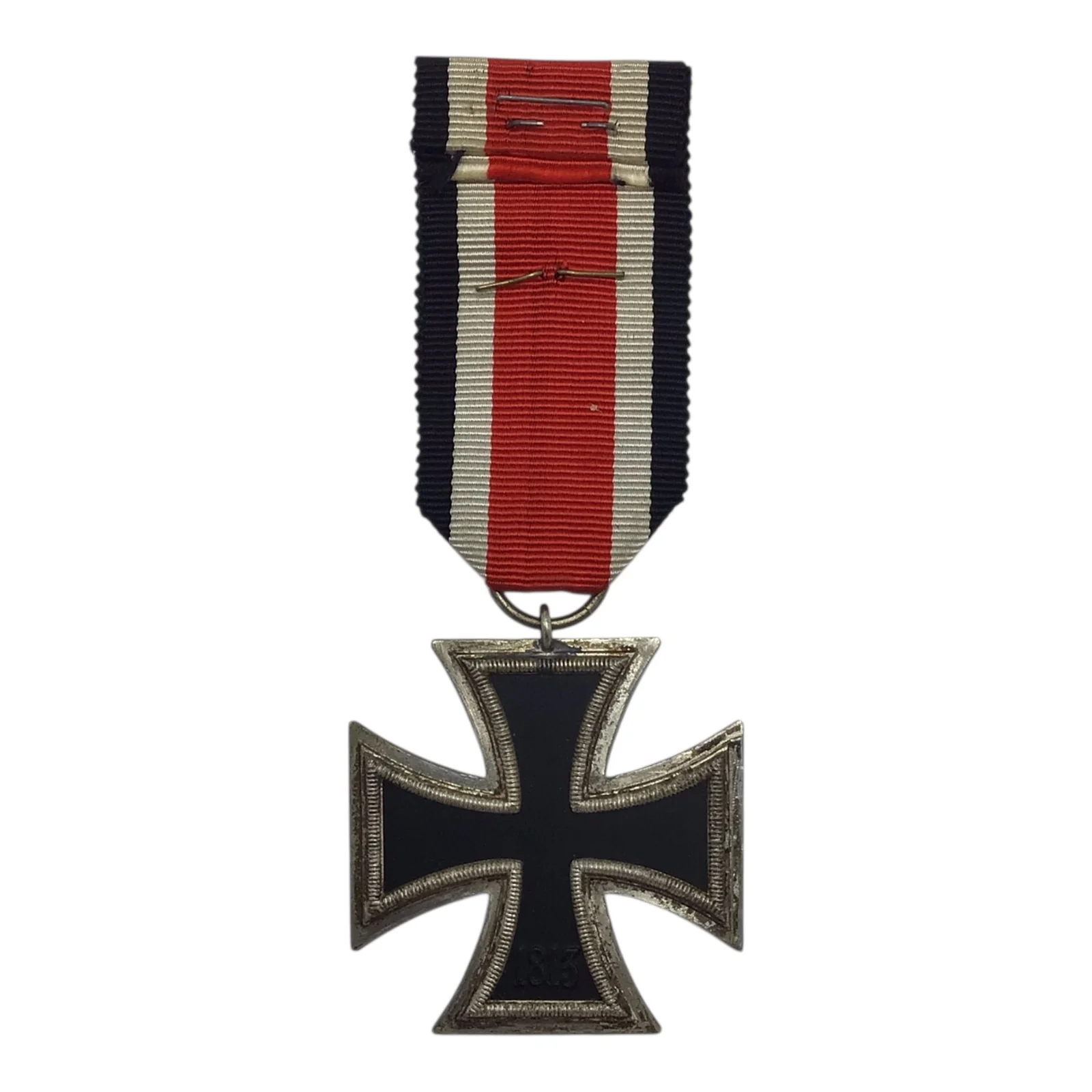 German WWII 1939 Iron Cross 2nd Class with Ribbon - Image 2