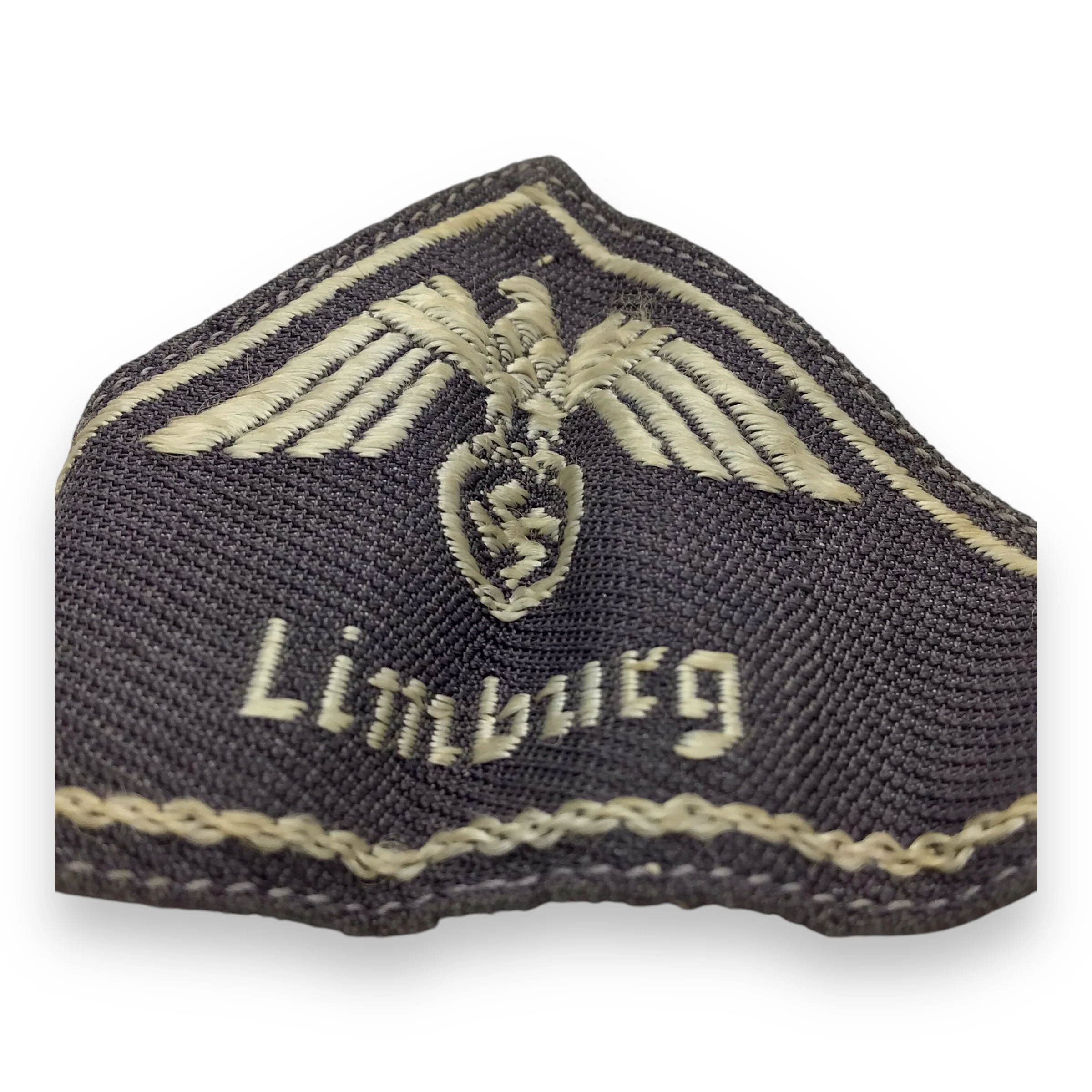 German WW2 DRK German Red Cross District National Eagle Sleeve Triangle - “Limburg” - Veteran Bring-Back - Image 3