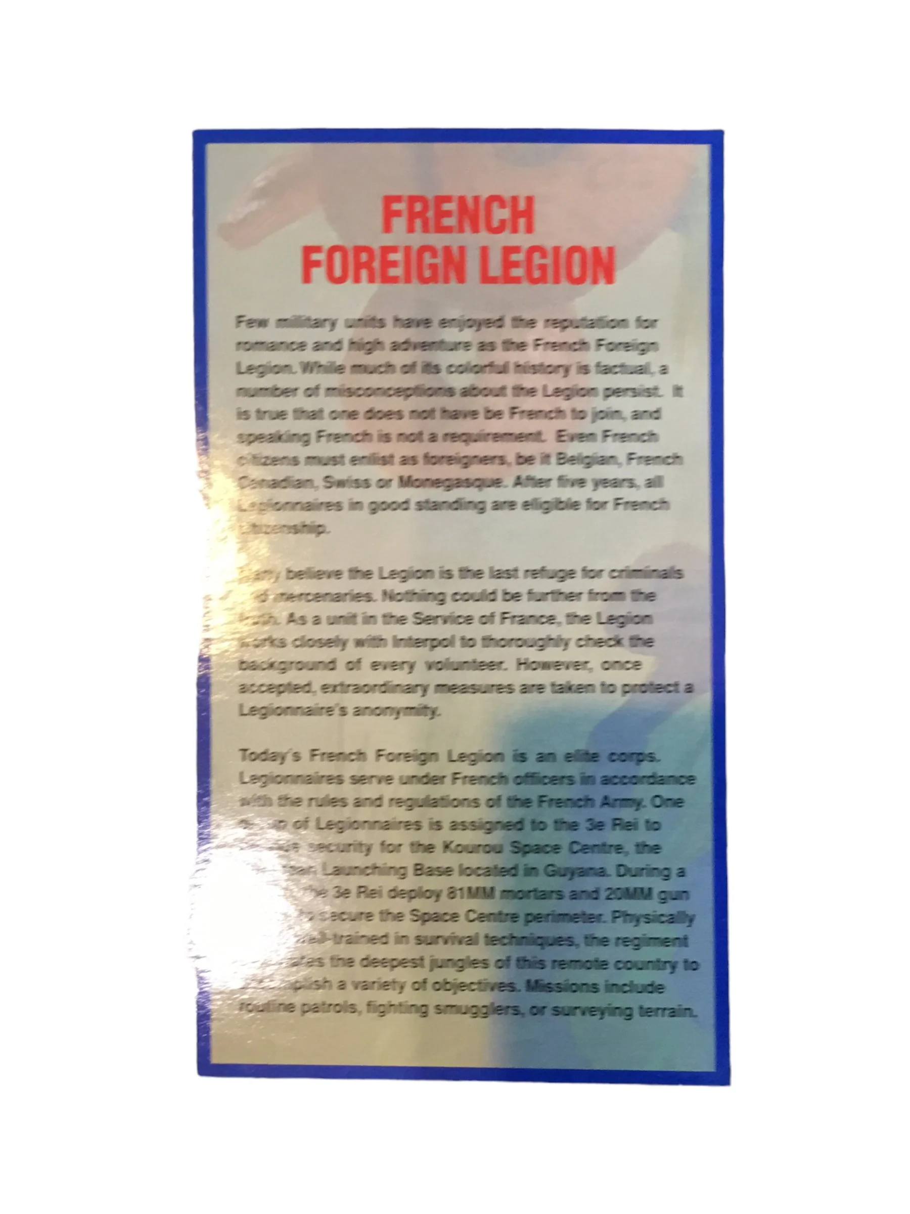 GI Joe French Foreign Legion - Image 7