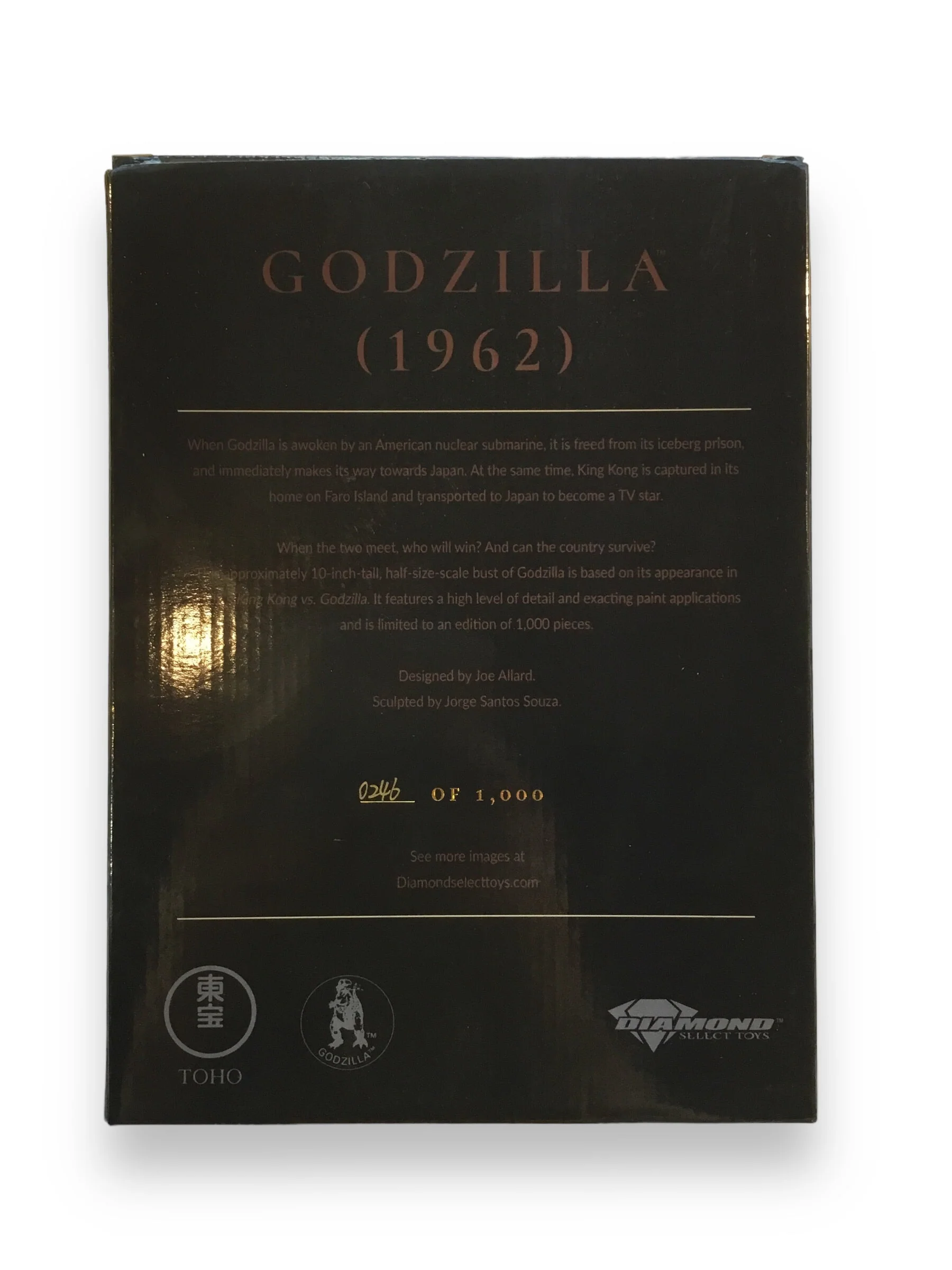 Godzilla - 1962 Legends in 3D Bust - 10 Inches - Image 6