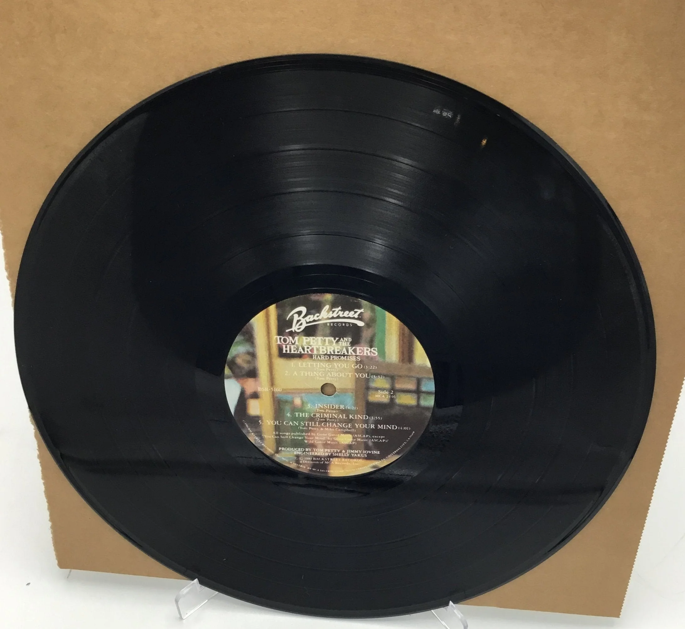 Tom Petty & The Heartbreakers Hard Promises LP 1981 BSR-5160 N/M- Vinyl Record - Image 8