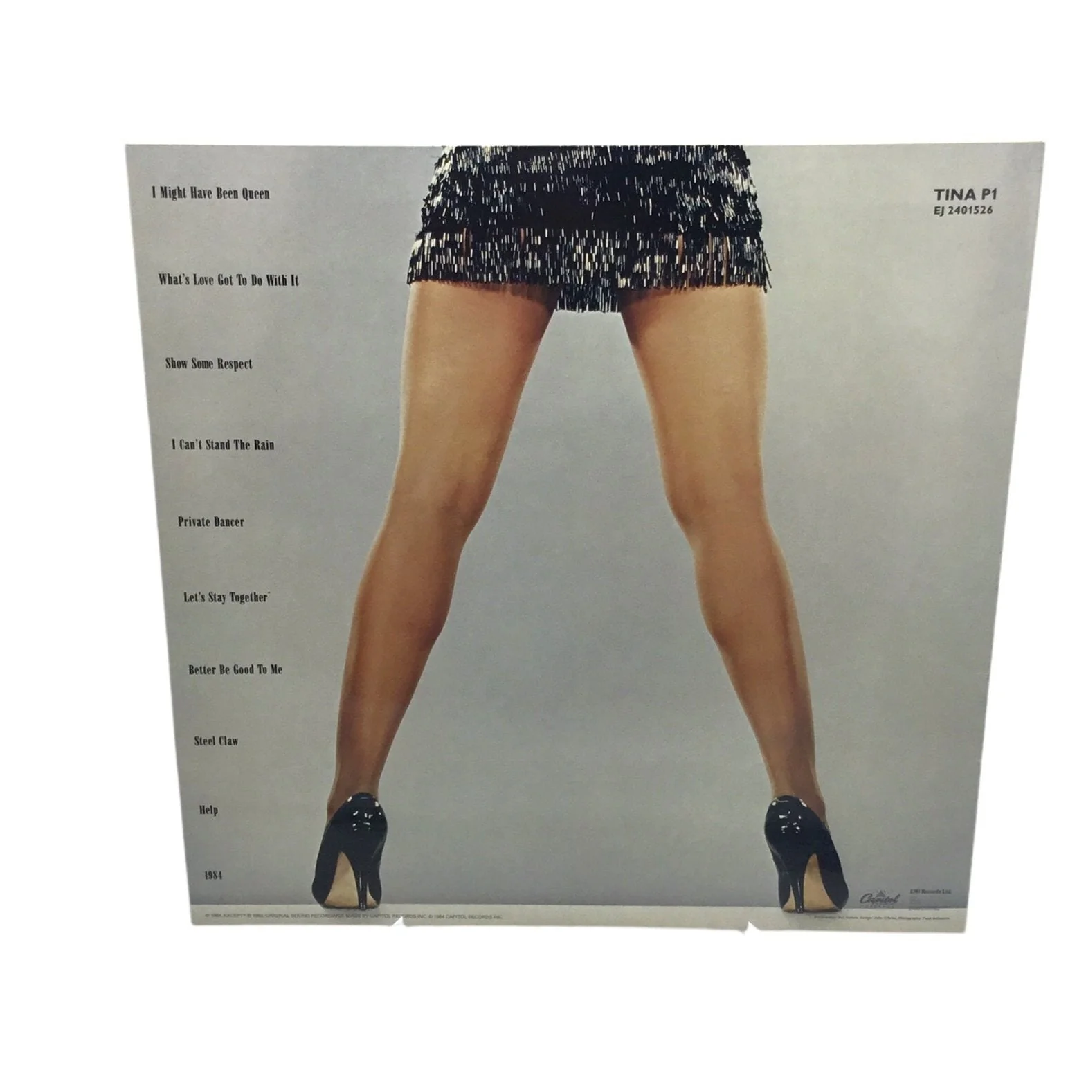 Tina Turner - Private Dancer 1984 UK Capitol 10-Track Picture Disc LP 1984 - Image 2