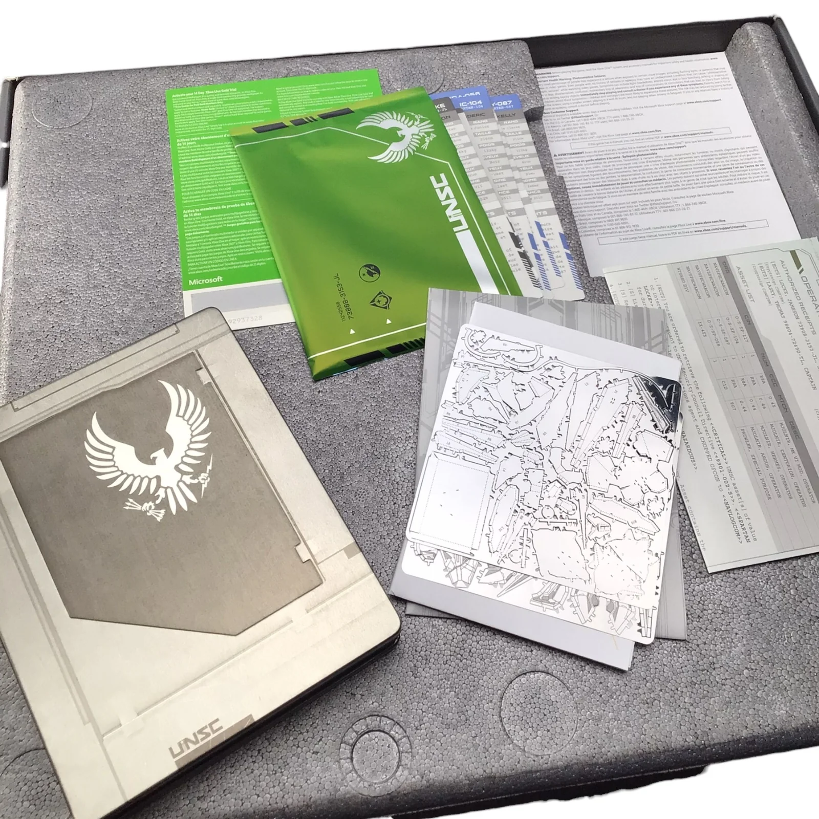 Halo 5: Guardians Collector’s Edition Set – Statues & Extras Only (No Game) - Image 3