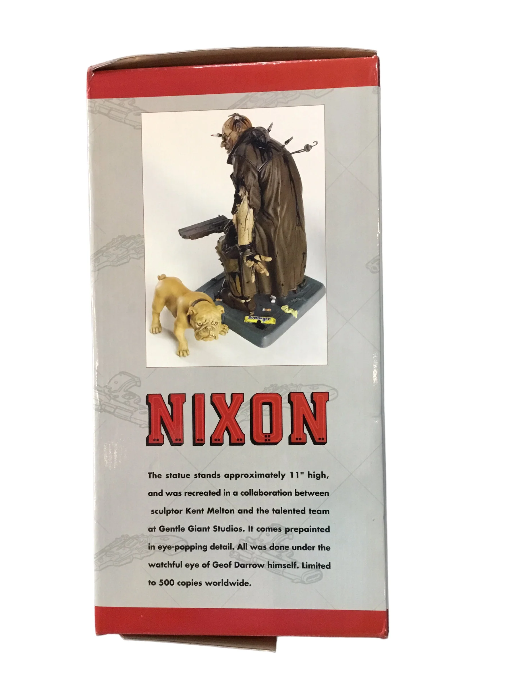 Hard Boiled - Nixon 11" Statue #50 /500 - by Geof Darrow & Kent Melton - Dark Horse - Image 7