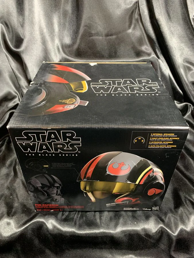Hasbro Star Wars The Black Series Poe Dameron Electronic Helmet - Read Description - Image 2