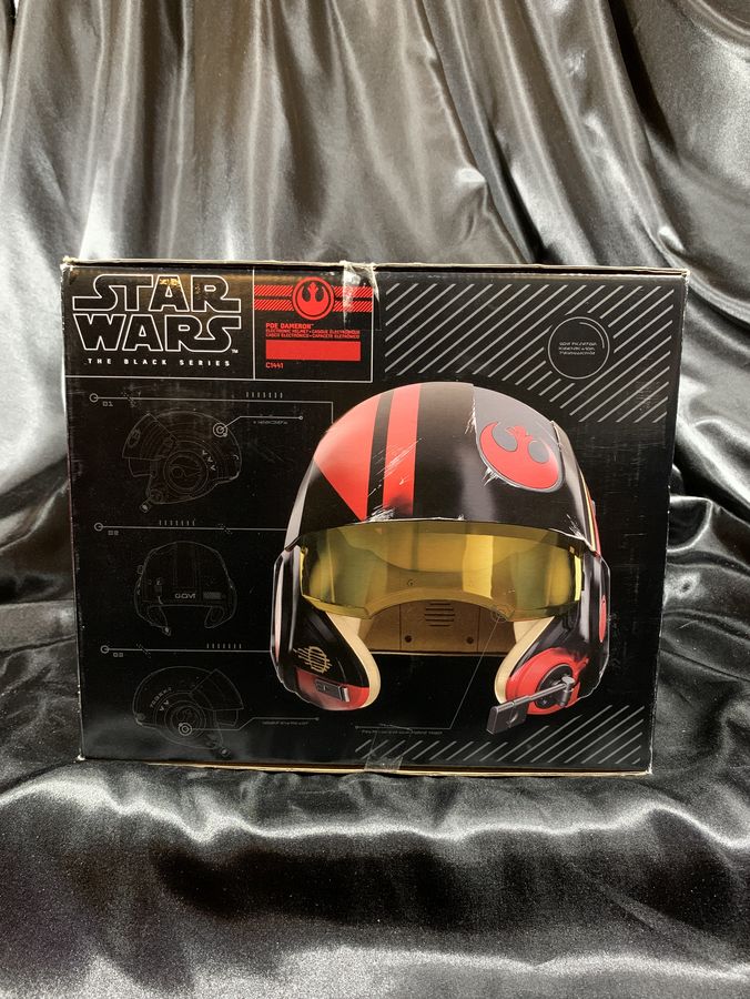 Hasbro Star Wars The Black Series Poe Dameron Electronic Helmet - Read Description - Image 3