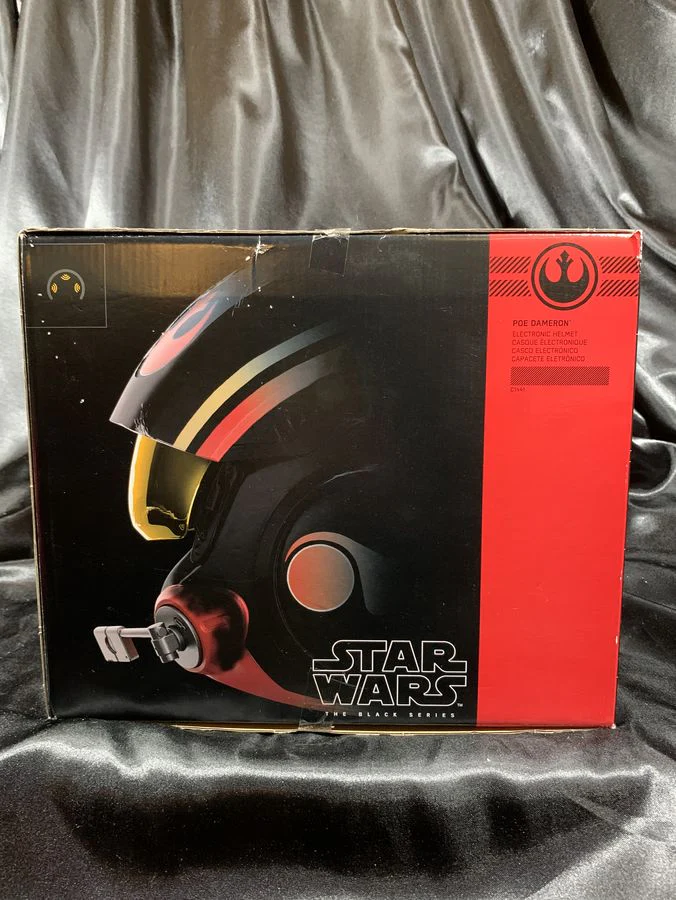 Hasbro Star Wars The Black Series Poe Dameron Electronic Helmet - Read Description - Image 5