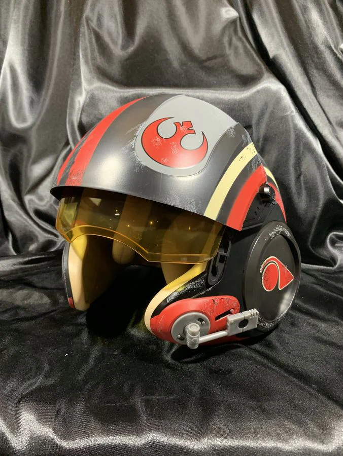 Hasbro Star Wars The Black Series Poe Dameron Electronic Helmet - Read Description - Image 6