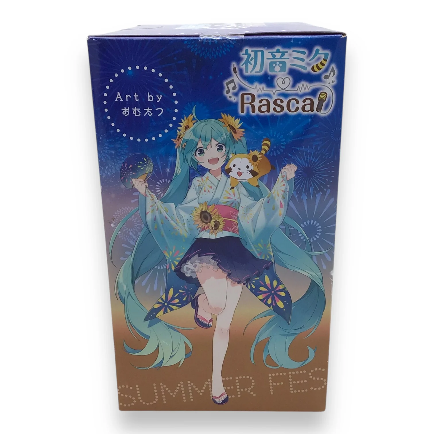 Hatsune Miku Rascal Special Summer Festival Figure - FuRyu New In Box - Image 2
