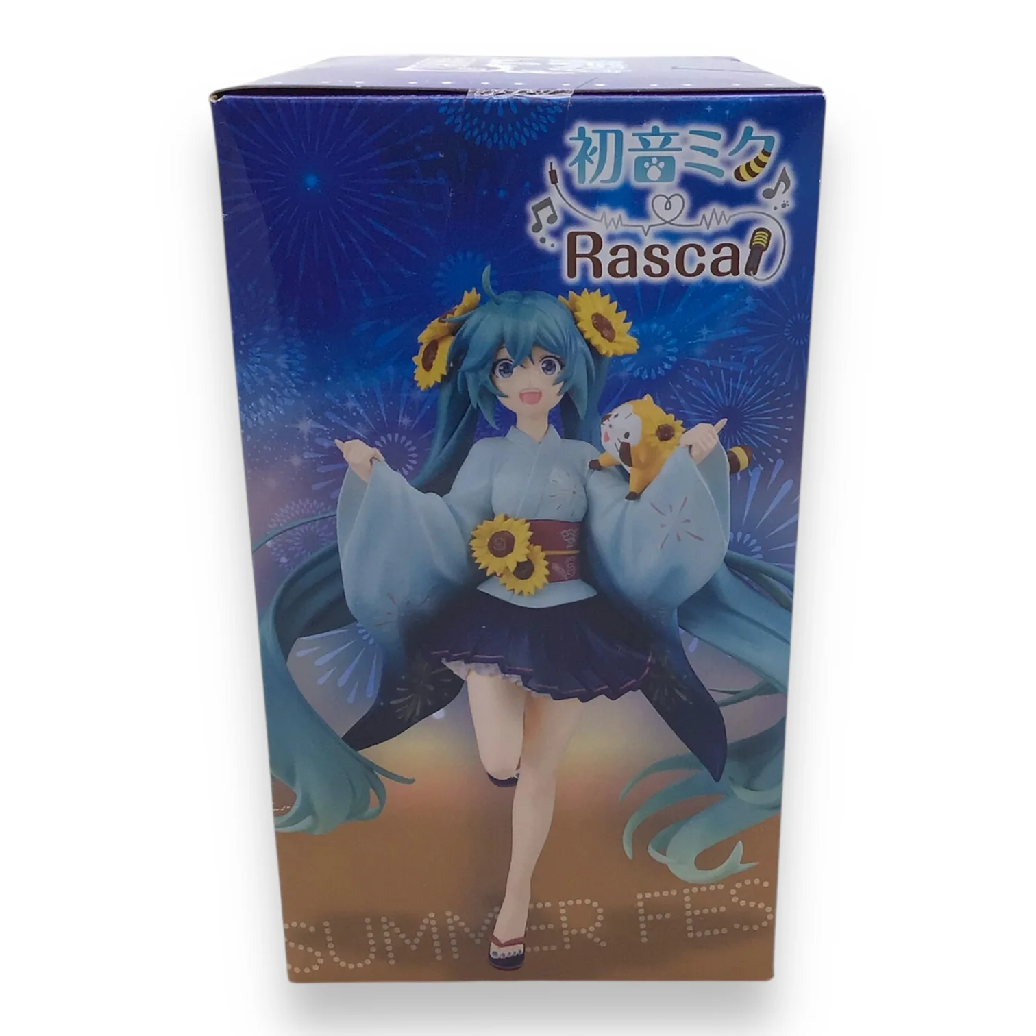Hatsune Miku Rascal Special Summer Festival Figure - FuRyu New In Box - Image 3