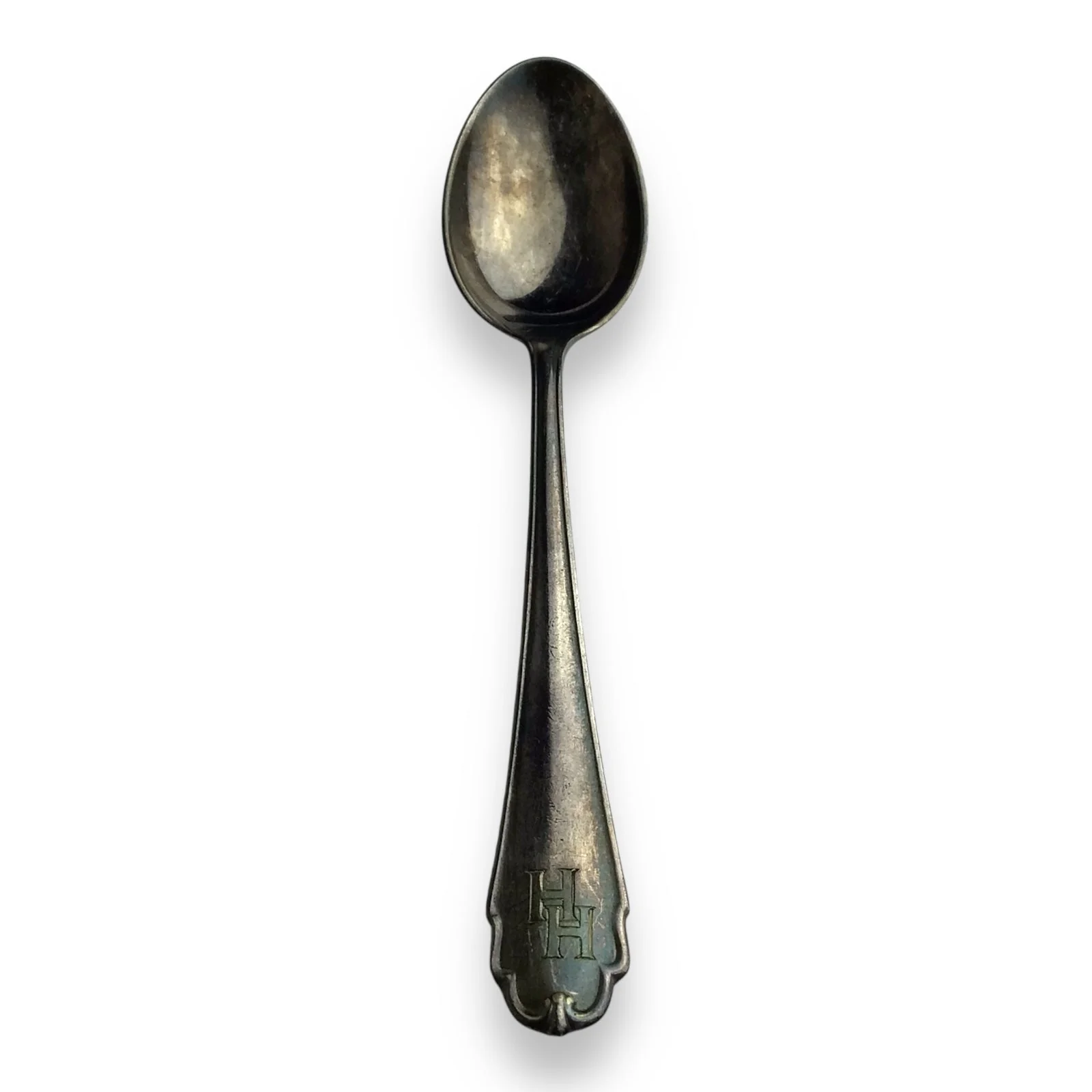 Heinrich Himmler Personal Silverware Spoon w/ Initials "HH" - RARE WW2 ARTIFACT - Image 4