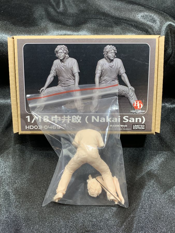 Hobby Design Nakai San 1:18 Scale Limited Edition Figure - Image 3