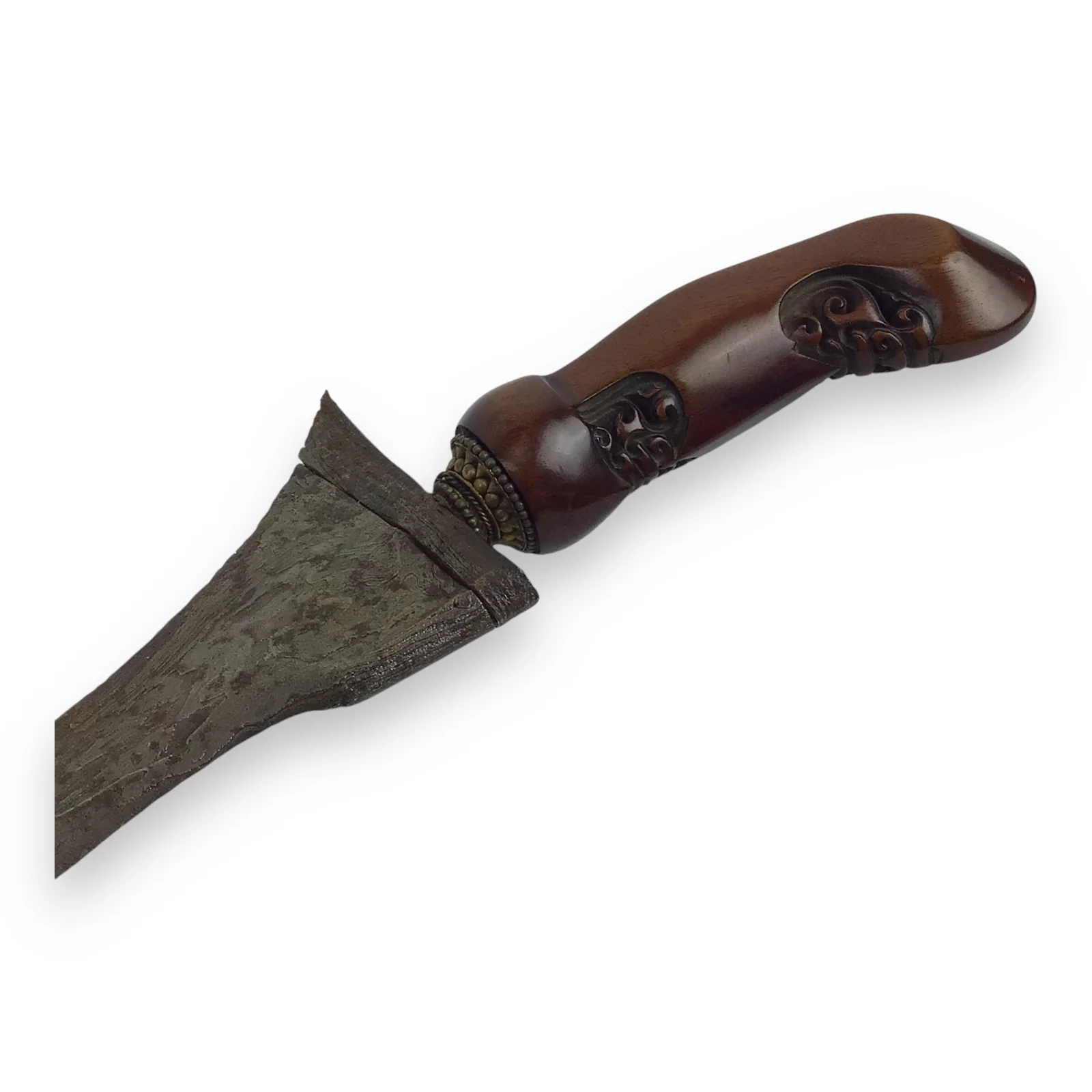Indonesian Javanese 18th-19thC Pamor Keris Kris Meteorite Blade Sword - Image 15