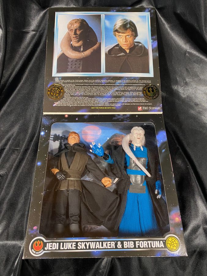 Jedi Luke Skywalker & Bib Fortuna Action Figures - Star Wars Collector's Series - Image 3