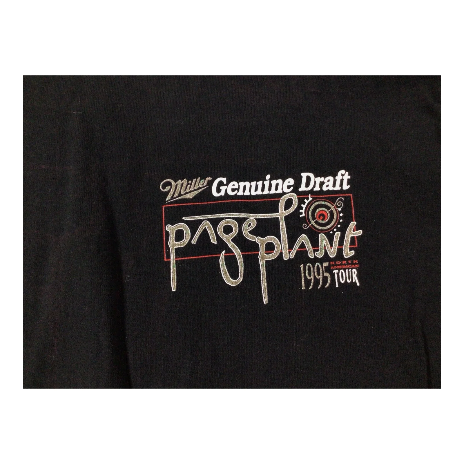 Jimmy Page/Robert Plant 1995 North American Tour - Concert T-Shirt - Image 2