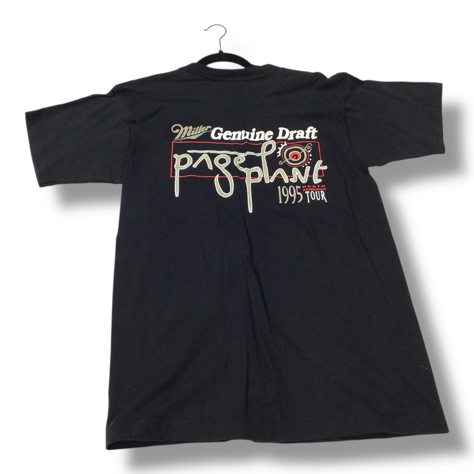 Jimmy Page/Robert Plant 1995 North American Tour - Concert T-Shirt - Image 4