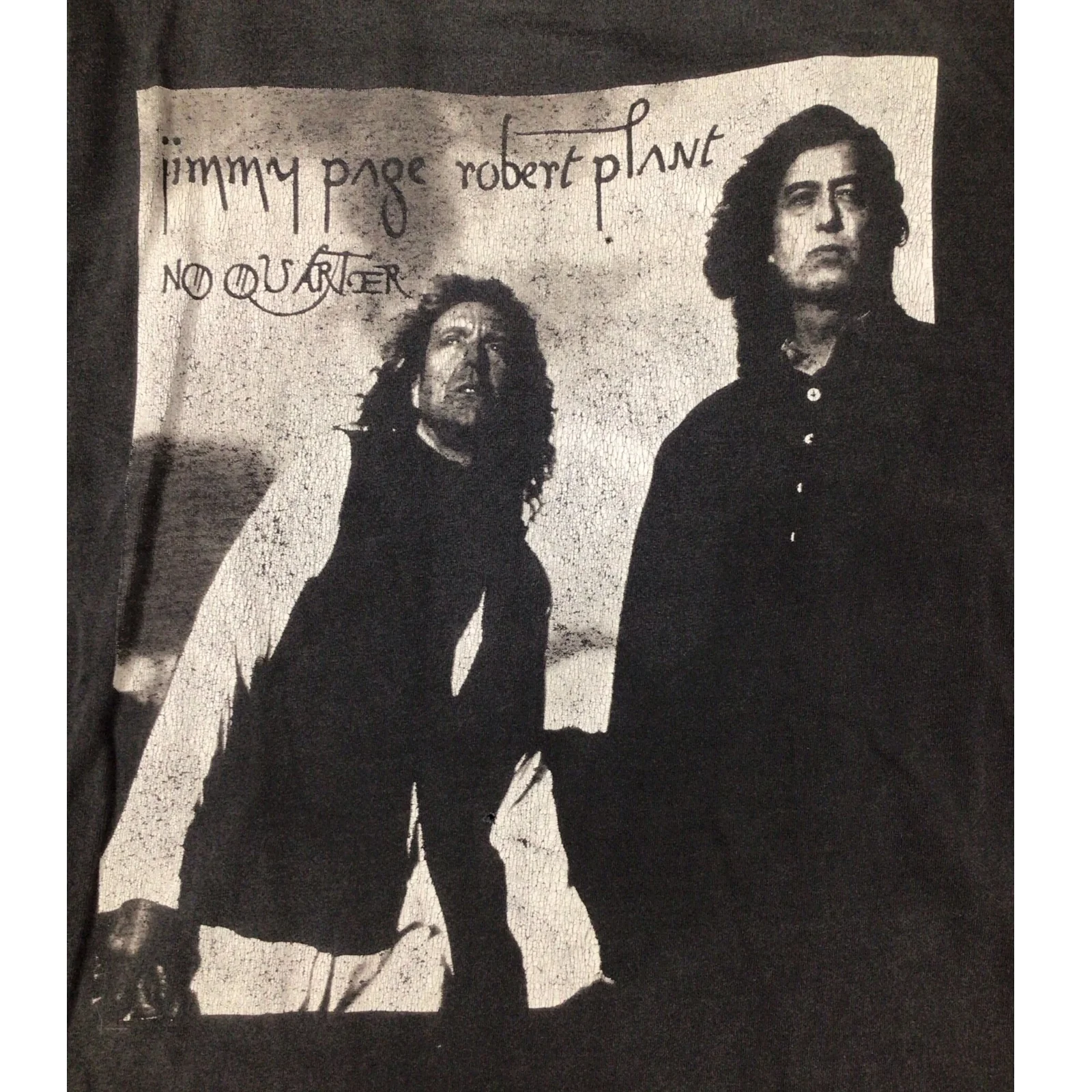 Jimmy Page/ Robert Plant No Quarter World Tour 1995 - Concert T-Shirt - Image 2