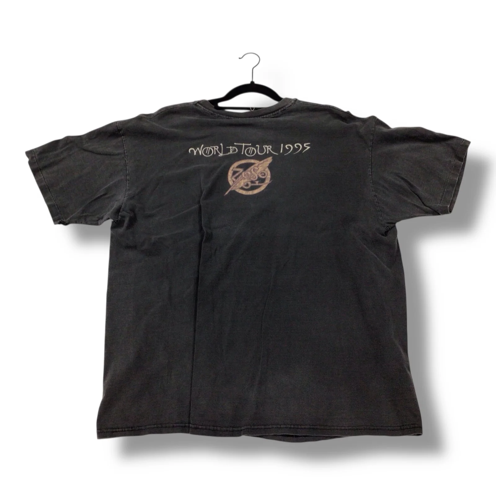 Jimmy Page/ Robert Plant No Quarter World Tour 1995 - Concert T-Shirt - Image 3