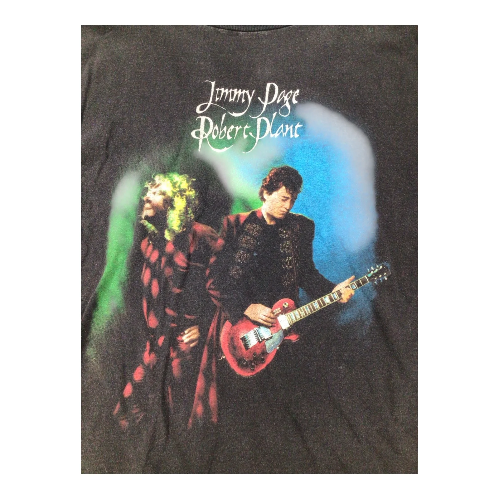 Jimmy Page / Robert Plant Walking Into Clarcksdale 98' Tour Concert T-Shirt - Image 2