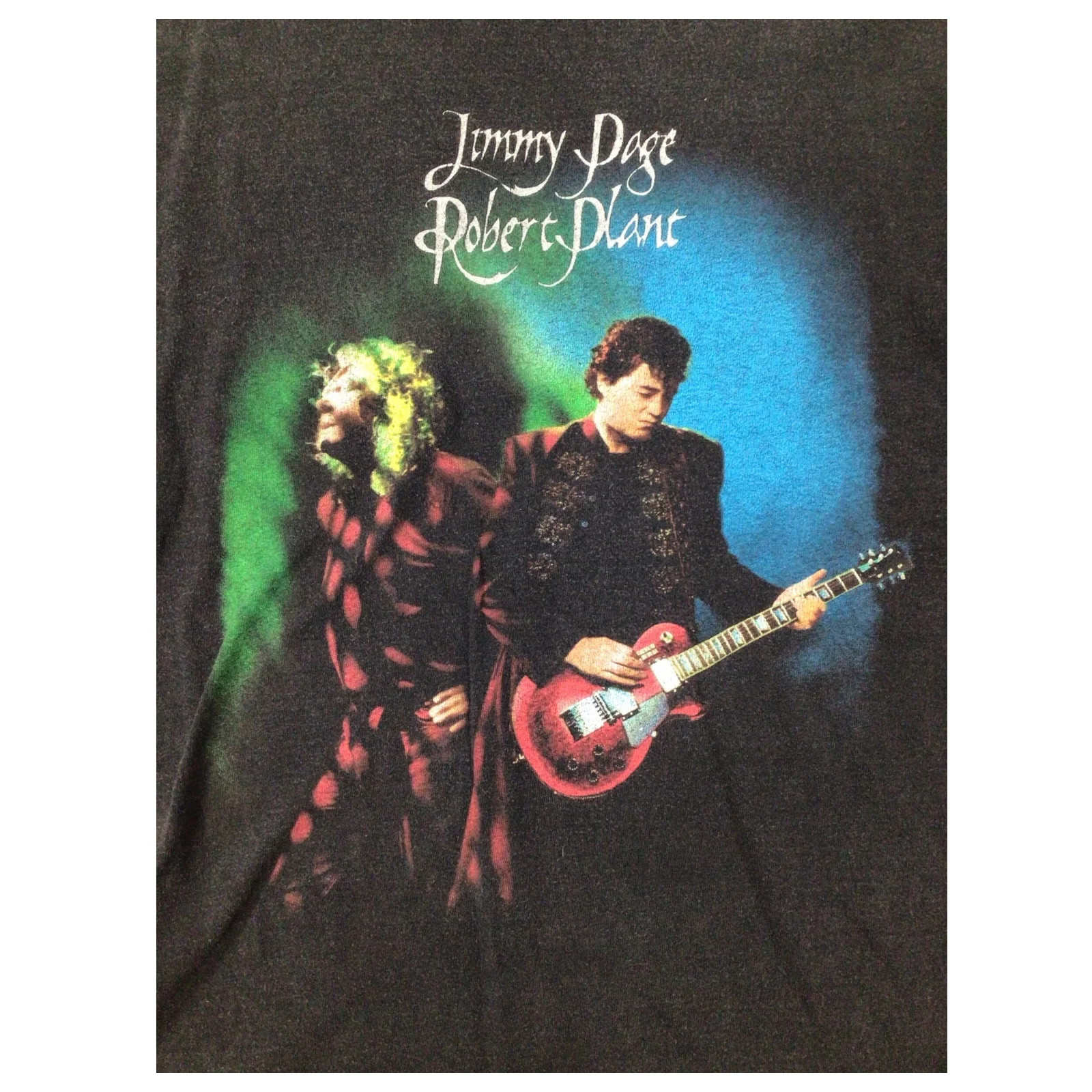 Jimmy Page/Robert Plant Walking Into Clarcksdale 98' Tour - Concert T-Shirt - Image 2