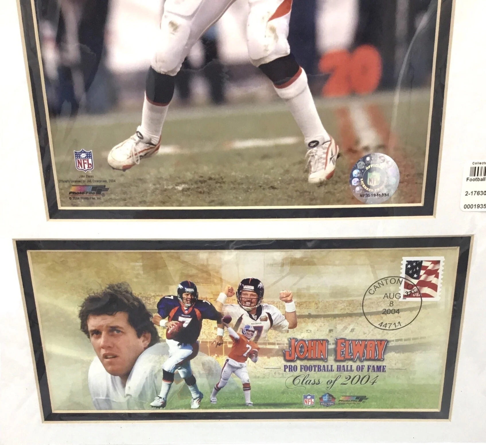 John Elway Denver Broncos Pro Football Hall of Fame 2004 First Day Cover - Image 2