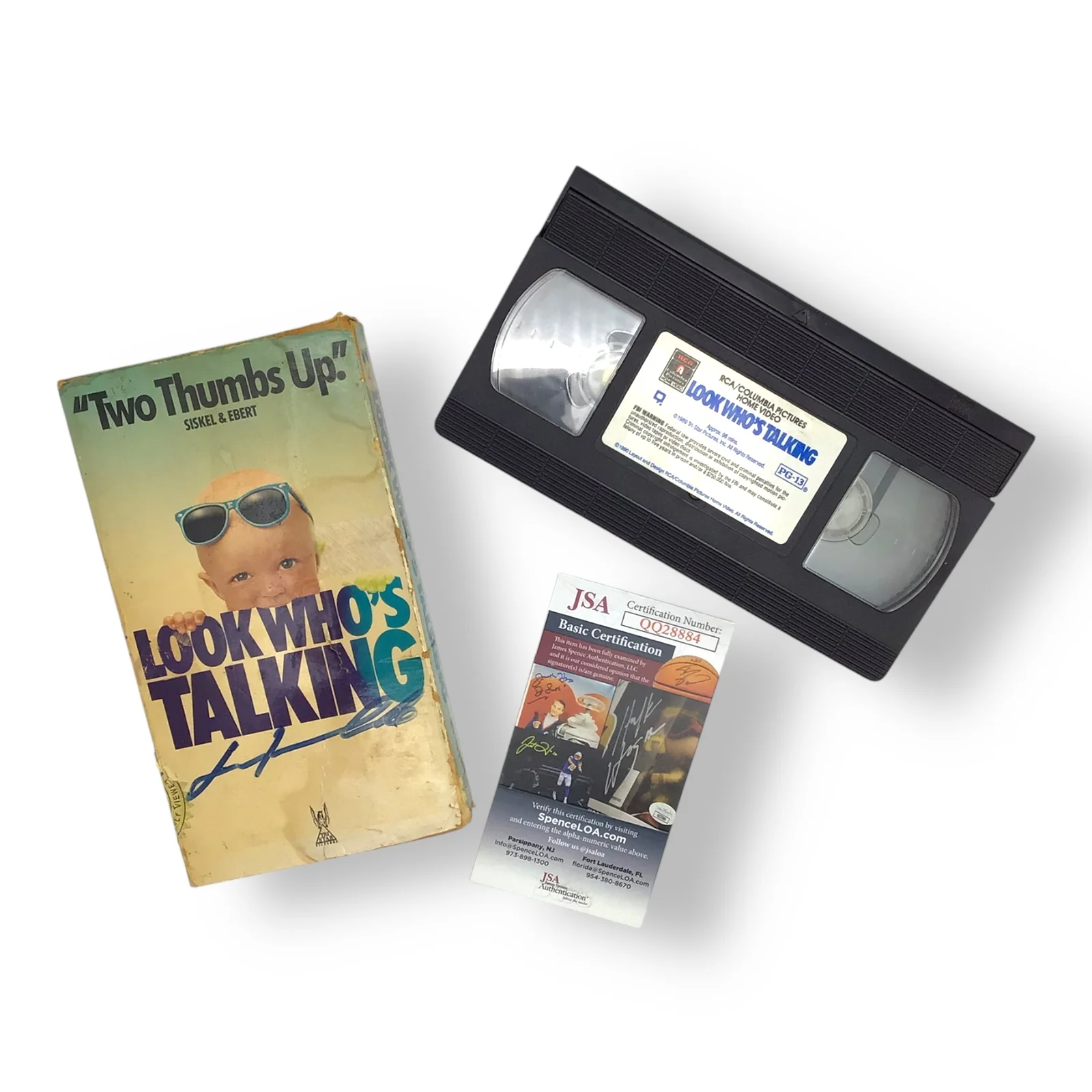 John Travolta Signed Look Who’s Talking VHS – JSA Authenticated - Image 3