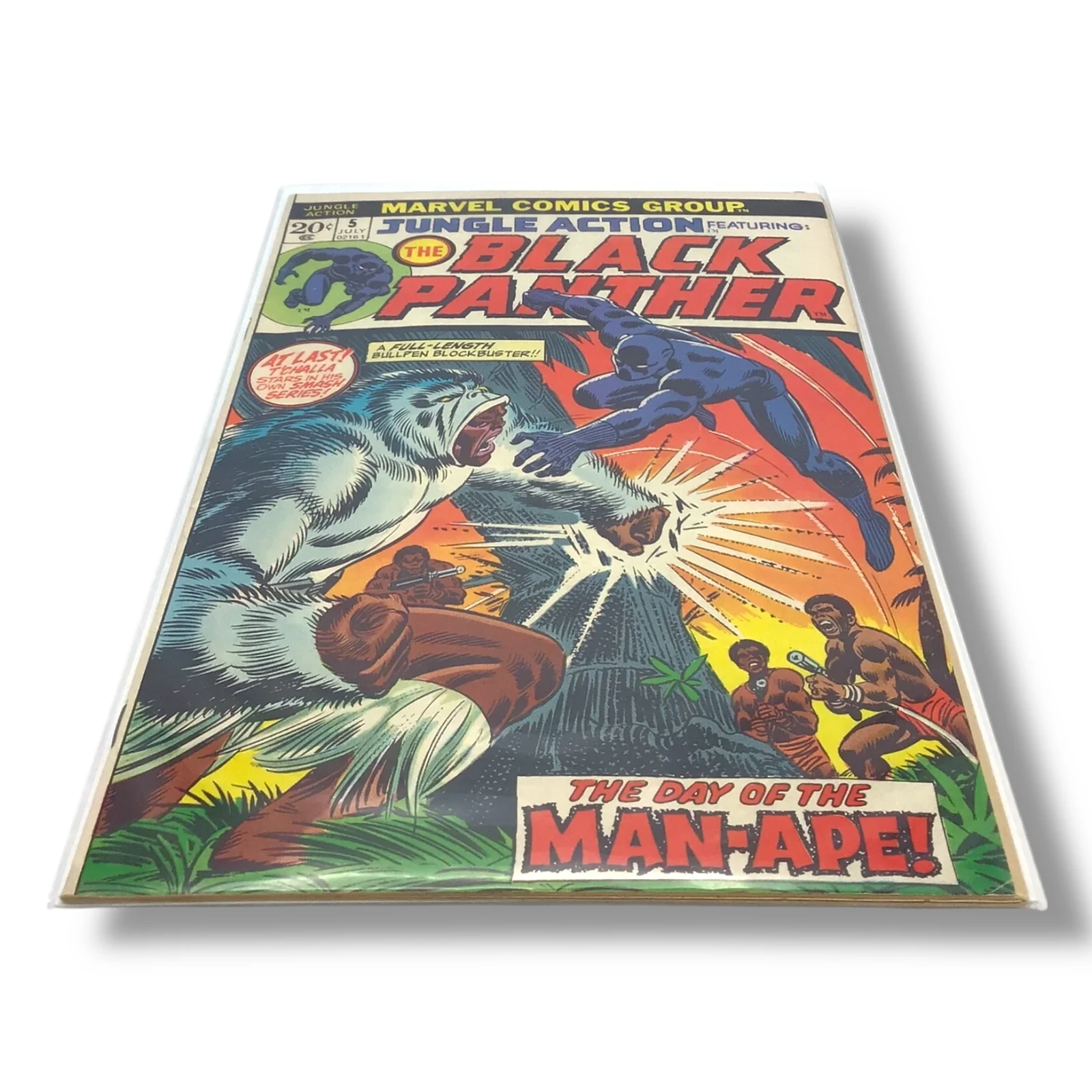 Jungle Action #5 (1973) – Black Panther vs. Man-Ape | Marvel Comics - Image 2