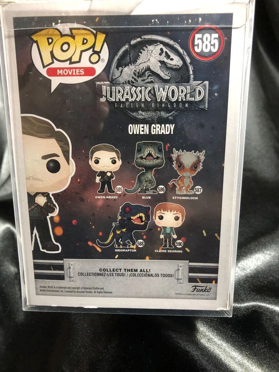JURASSIC WORLD- Owen Grady #585 Vinyl Pop - Image 3