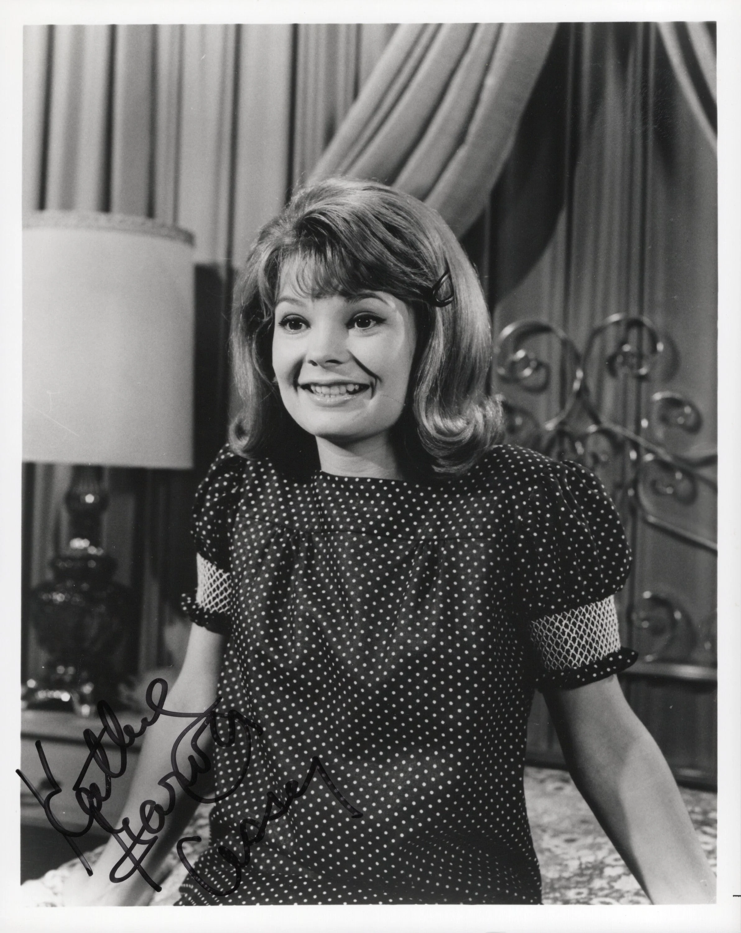 Kathy Garver Signed Photo 8x10 as Cissy in Family Affair Autograph