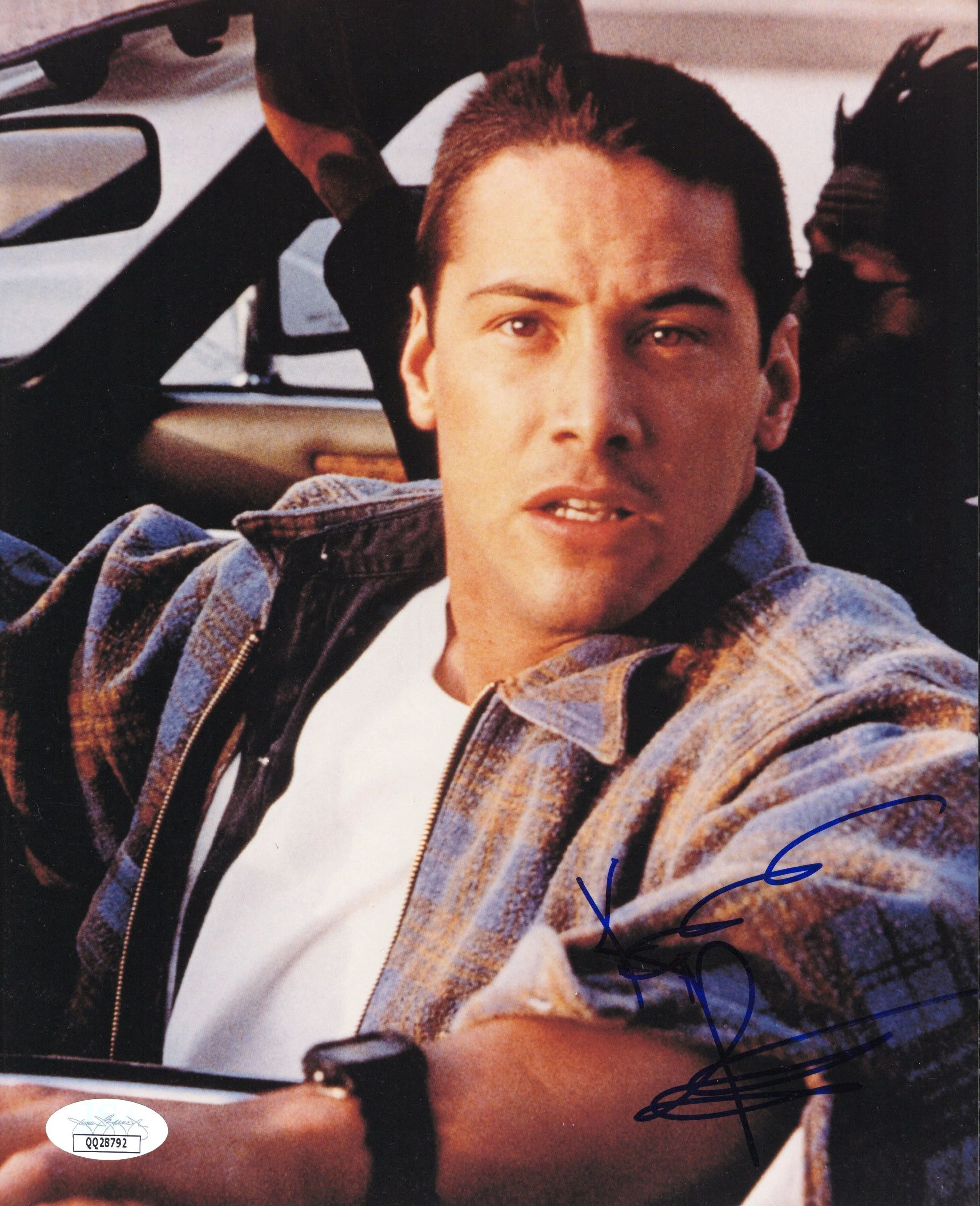 Keanu Reeves Signed Photo 8x10 Speed Rare Full Name JSA PSA COA Double Certified