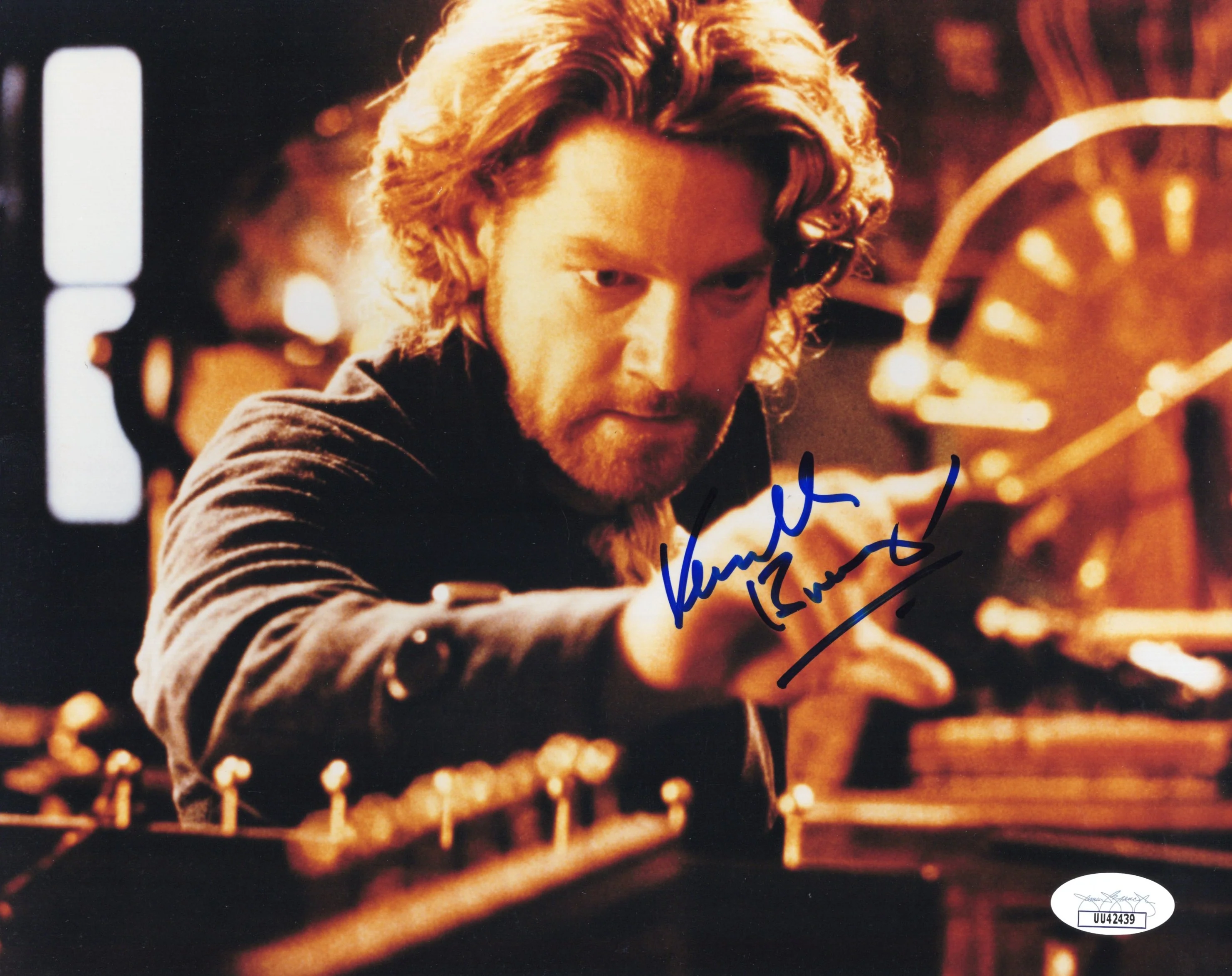 Kenneth Branagh Signed Photo 8x10, Kenneth Branagh Autograph as Victor Frankenstein in Mary Shelley's Frankenstein, Unique Movie Still, JSA and PSA Letter Double Certified Authentic UU42439