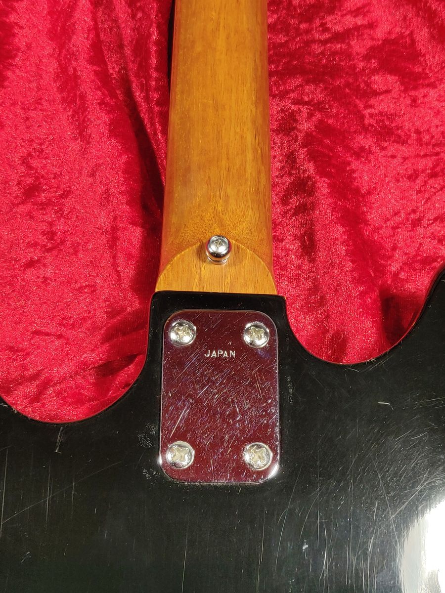 Kingston Electric Guitar 1960's Cherry Burst - Image 10